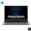 SAMSUNG GALAXY BOOK5 AI NP754XHD-KD6IT 15.6" INTEL CORE ULTRA 5 225U RAM 16GB-SSD 512GB NVMe-INTEL ARC GRAPHICS-WI-FI 6E-WIN 11 PROF GRIGIO