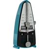 Wittner Metronomo Taktell Piccolo Serie 830 - Custodia in plastica - Senza campana - Turchese - Meccanico a carica - Non sono necessarie batterie - Made in Germany
