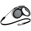 FLEXI GUINZAGLIO FLEXI NEW COMFORT TG M CON CORDA 8 MT GRIGIO