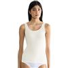Sloggi Go Sense Canottiera Bianca Silk, Bianco Seta., S