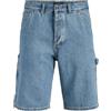 Jack & Jones Shorts Jjialex Jjcarpenter-Pantaloncini NS 830 SN, Blu Denim, L Uomo