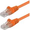 Hikvision Cavo di rete Hikvision Cat.6 U/UTP 0.5m Arancia [DS-1NP6UEC0\307400624]