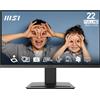 Msi Monitor Led 21.4'' Msi PRO MP223 E2 Full HD 1920x1080/1ms/classe E/Nero [PRO MP223 E2]