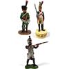 OPO 10 - Set di 3 Figure in Scala 1/32 da 60 mm: Soldati dell'Impero napoleonico, Granatiere Dragone - del Prado LS32