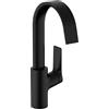 hansgrohe Vivenis Miscelatore monocomando lavabo 210 con bocca orientabile senza saltarello, nero opaco, 75032670