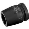 BAHCO Vaso d'impatto con quadrato 1/2 profilo esagonale 33 mm finitura fosfata
