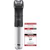 Caso 1327 SV 1200 Pro Smart - Regolazione precisa della temperatura fino a 90 °C in incrementi di 0,5 °C, completamente impermeabile Sous Vide, 18/8, 30 litri, in acciaio INOX, colore: Nero