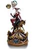 DC Comics DC Batman Joker's lover HARLEY QUINN Unleashed 1/10 Deluxe IRON STUDIOS Sideshow
