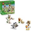 LEGO Minecraft Chicken Jockey Desert Attack Toy - 6 Figures incl. Iron Golem & B