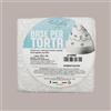 LUCGEL SRL Base per Torta in Polistirolo Quadrata 10x10 cm H 5 cm 6 pezzi