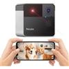 Petcube Play 2 | Telecamera Wi-Fi per animali domestici con giocattolo laser per cani e gatti, video HD 1080p, vista completa a 160°, audio a 2 vie, allarme sonoro/movimento, visione notturna, app di