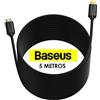 Baseus High Definition, Cavo di trasferimento di immagini, nero, 5m, Connettore cavo: HDMI & HDMI, cavo di proiezione