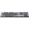 Hama Tastiera meccanica senza fili (Multi-Device, 1 x Funk, 2 x Bluetooth per PC, laptop, tablet, tastiera da gioco, basso profilo, switch lineari, angolo di digitazione regolabile, dimmerabile