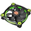 Thermaltake Riing 14 LED Ventola per PC, 120 mm, Verde