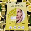 FACE COMPLEX - Maschera in Tessuto con Limone