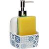 Versa Dispenser Azurite in Ceramica