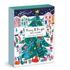 Galison Louise Cunningham Merry & Bright Puzzles - Lingua: Inglese