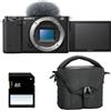 SONY ALPHA ZV-E10 SOLO NERO BOLD + Borsa + SD da 8 GB