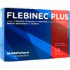 ALFASIGMA SpA Flebinec Plus - Alfasigma - 14 bustine - Integratore alimentare che favorisce il corretto funzionamento della microcircolazione