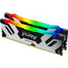 Kingston Technology Memoria Kingston Technology FURY 96GB 6000MT/s DDR5 CL32 DIMM (Kit da 2) Renegade RGB XMP [KF560C32RSAK2-96]