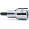 BETA 920PE 4 - Chiavi a bussola maschio esagonale con attacco quadro femmina 1/2 cromate - inserti bruniti
