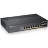 Zyxel SWITCH 8P GIGABIT 2P DUAL GIGABIT IPV6 VLAN FREE NEBULA BASIC CLOUD