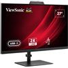 Viewsonic MON 27IPS 2K QHD HDMI USBC WEBCAM VG2741V-2K MM DP PIVOT
