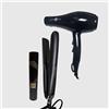 GHD KIT CON PIASTRA GHD PLATINUM + PHON BLACK STAR TURBO PIUMA + OMAGGIO LACCA GHD PERFECT ENDING