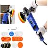HSHa Lucidatrice auto 1400 W, lucidatrice 800 - 3500 RPM e 150/180 mm, lucidatrice elettrica per auto e barche, leggera