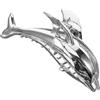 BELLIFFY Clip per Capelli Pinza in Forma di Delfino Piccola e Resistente Accessorio Elegante per Donna e Bambina per Capelli Sottili