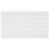 Tappeto vasca antiscivolo Rocha bianco Wenko 70x40