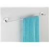Portasciugamani bagno Wenko Quadro Turbo-Loc adesivo Acciaio Inox