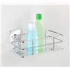Mensola Doccia Quadro Wenko Turbo-Loc adesivo Acciaio Inox