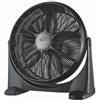 DCG S.R.L. Ventilatore Verticale DCG CRB1240, Ø 50 cm, 5 Pale, 3 Velocità, Inclinazione Regolabile, 80W, Altezza 60 cm, Silenzioso