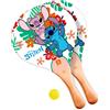 MONDO S.P.A. Set 2 Racchette Disney Stitch in Legno con Pallina, Gioco Spiaggia Mondo Toys