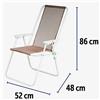 PARTENOPE DISTRIBUZIONE SRL SPIAGGINA TORTORA PIEGHEVOLE 52X48X86CM