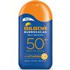 Bilboa Burrocacao Latte Solare SPF 50+, Protezione Solare Molto Alta per Pelli Sensibili, Formula con Vitamina C, 200 ml