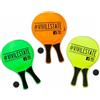 TEOREMA S.R.L. TEO'S 51588 COPPIA RACCHETTONI LEGNO FLUO CON PALLINA