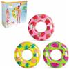 INTEX DEVELOPMENT COMPANY LTD Intex 56261NP, Ciambella Gonfiabile Tropicale, 107 cm, Con Maniglie, Vinile, Fantasie Assortite