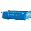 INTEX DEVELOPMENT COMPANY LTD Piscina fuori terra rettangolare, Intex 28274NP, Small Frame, 450x220x84 cm, pompa filtro 2006 L/h, acciaio e PVC