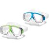 INTEX DEVELOPMENT COMPANY LTD Intex Maschera Reef Rider, Latex Free, Con Cinturino Regolabile, 14+ Anni