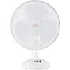 DCG S.R.L. Ventilatore da Tavolo, Ø 30 cm, Oscillante, Inclinazione Regolabile, 3 Velocità, Compatto, Silenzioso