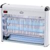 DCG S.R.L. Zanzariera Elettrica DCG ZA1610 16W con 2 Tubi UV, Griglia in Metallo e Vaschetta Raccogli Insetti