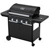 CAMPING GAZ ITALIA SRL Campingaz barbecue 4 Series Select EXSD Dualgas GPL metano 4 bruciatori ghisa