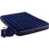 INTEX DEVELOPMENT COMPANY LTD Materasso Gonfiabile Intex Classic Downy 152 × 203 × 25 cm con Pompa e Cuscini