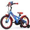 SAL. MAR. S.R.L. Bici 16", Boy T-Rex, con Rotelline Stabilizzatrici, Telaio in Acciaio, Ruote a Raggi, Monovelocità