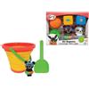 O.D.S. SRL Set Spiaggia Bing con Secchiello Pieghevole Paletta e Personaggio Spruzza Acqua
