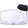PARTENOPE DISTRIBUZIONE SRL Parasole per Auto, Modello Ombrello, 140x80 cm, Pieghevole, Protezione Parabrezza
