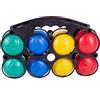 PARTENOPE DISTRIBUZIONE SRL Set 8 Bocce da Spiaggia, Gioco Mare e Giardino
