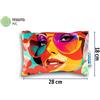 PARTENOPE DISTRIBUZIONE SRL Pochette Mare Coveri, 28x18 cm, Beauty Case Spiaggia, Capiente